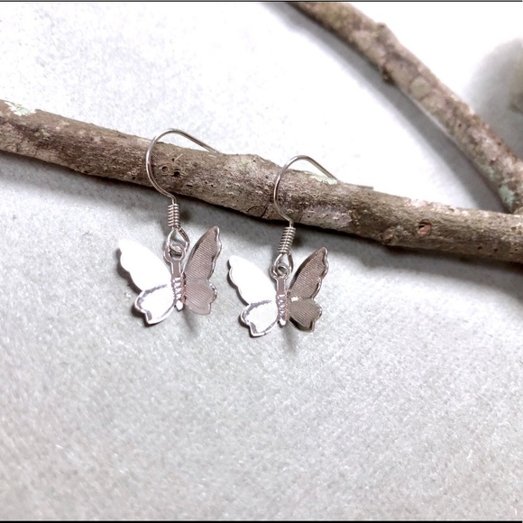 Butterfly Earrings, Dragonfly, Flower, Insect, Bee - Picture 3 of 11